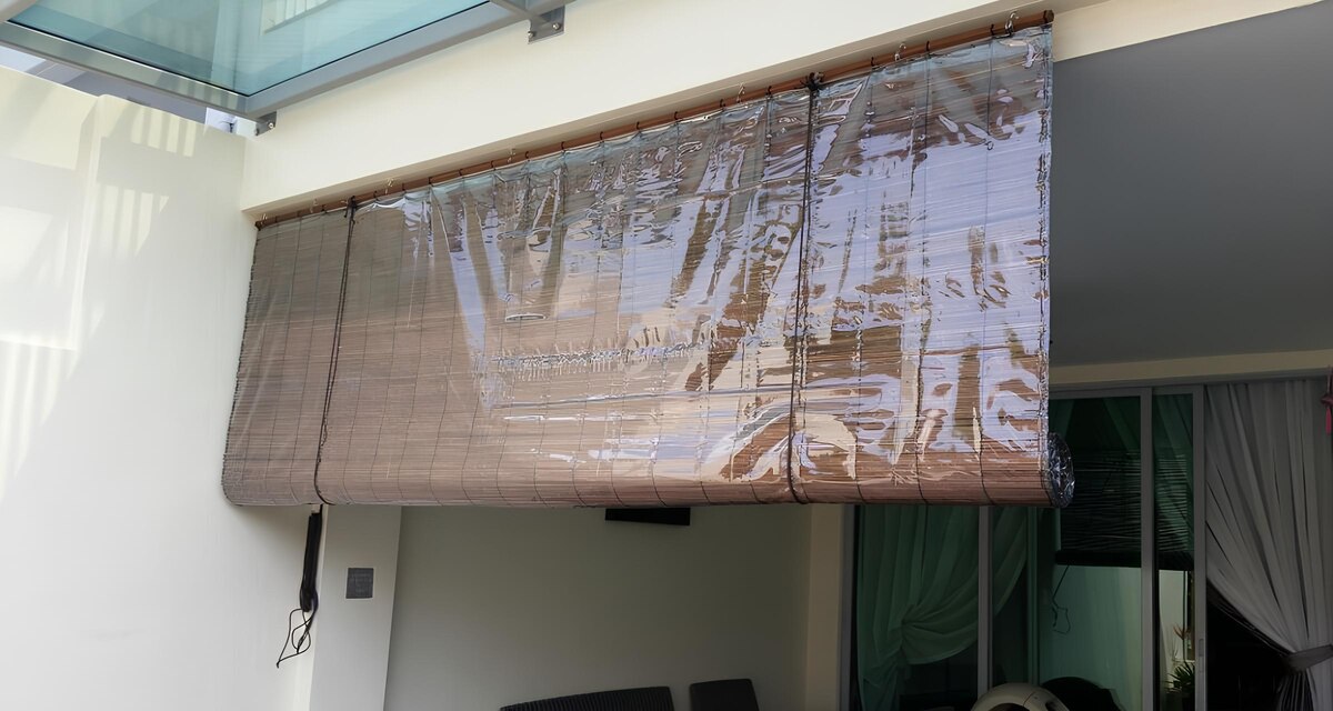 Bamboo Blind with PVC Backing