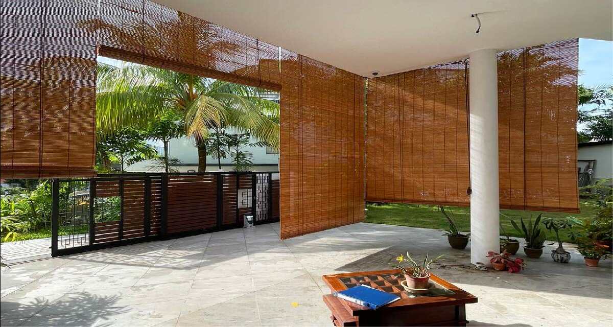 Bamboo Blinds for Outdoor Space Protection