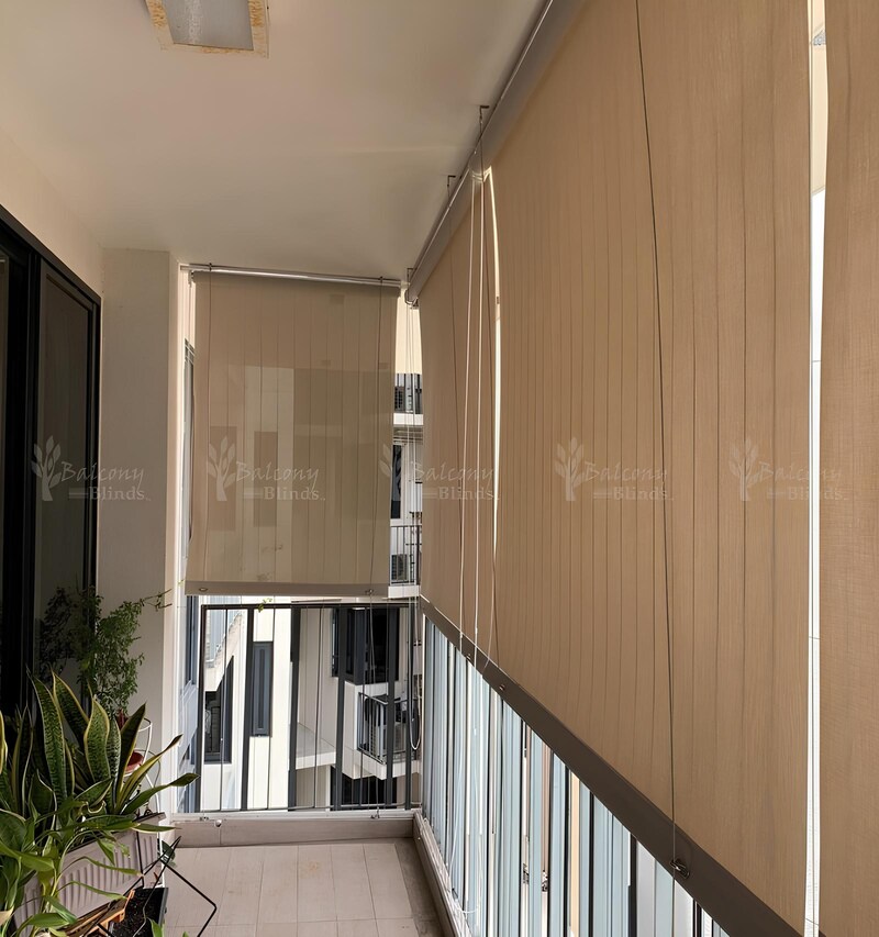 Outdoor PVC Roller Blind for Balcony