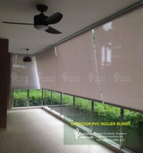 Outdoor Roller Blinds Singapore - BALCONYBLINDS